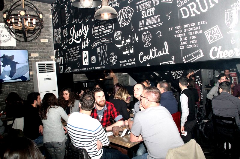 Bar 35 on Saturday Night